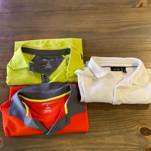 Short Sleeve Polo Bundle. All Size Large
